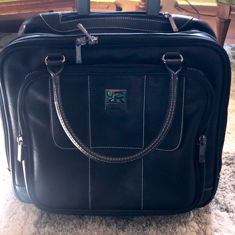 Rolling  briefcase.